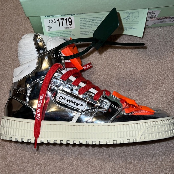 Off-White Shoes - NWT OFF-WHITE 3.0 off court full mirror Womens high top sneaker